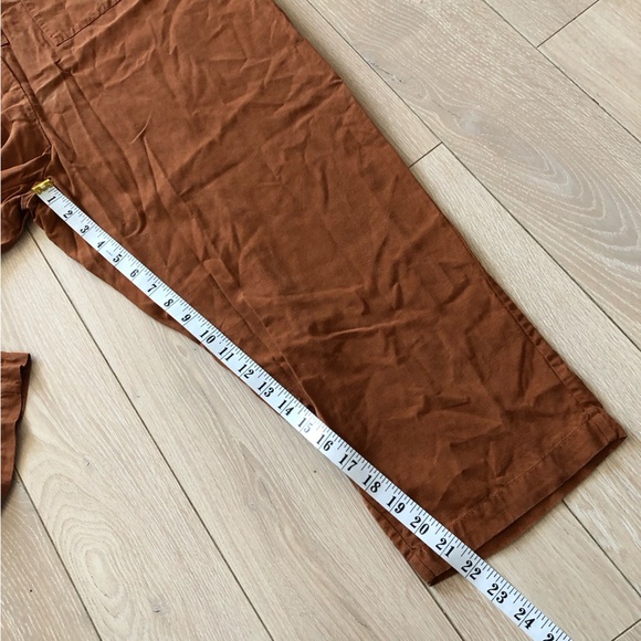 Tradlands Finn Linen Tencel Jumpsuit in Clay Size M - Picture 12 of 12